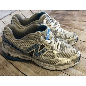 New Balance 770 White/Blue Running Shoes Size 5